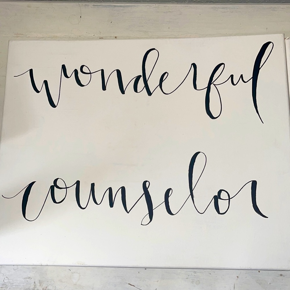 Christian Calligraphy Canvases